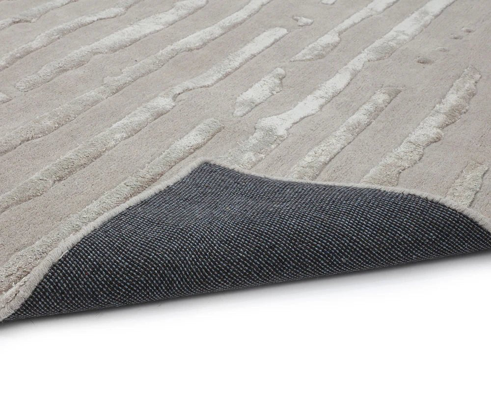 Tazma Hand - Tufted Rug - Taupe - 6' X 9' - Central Designs