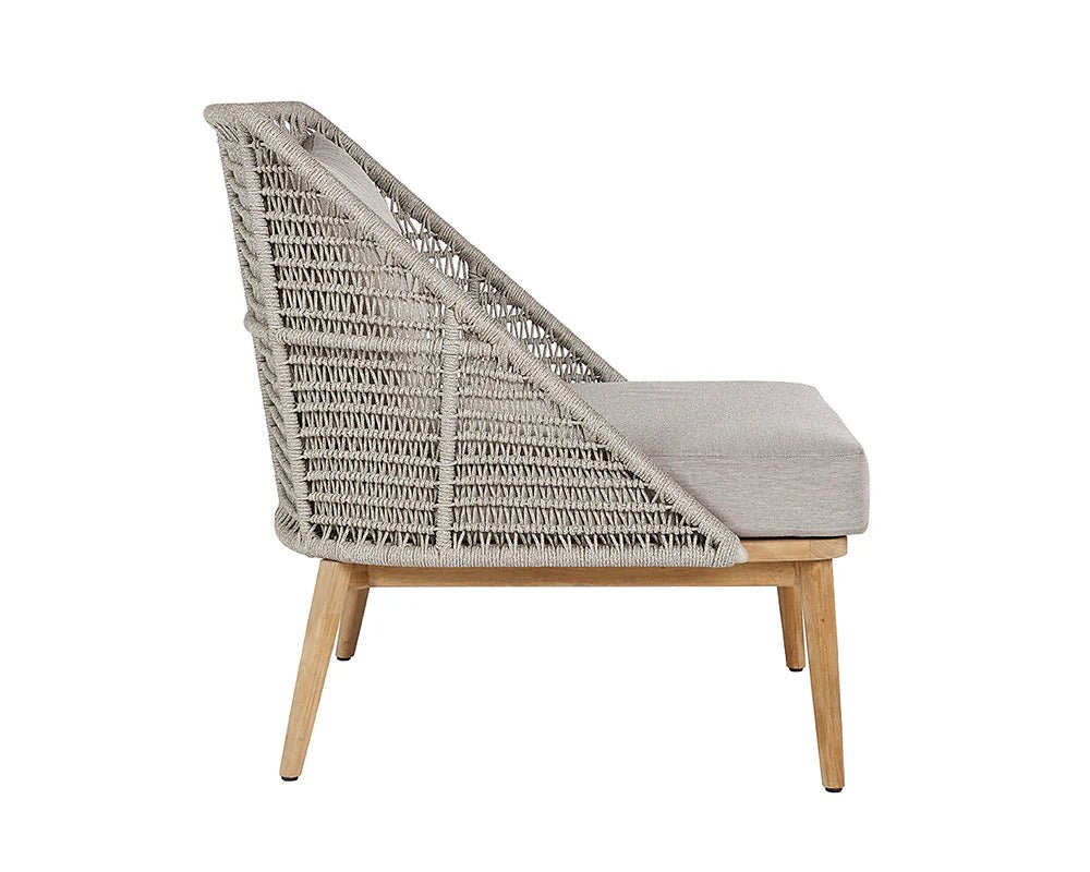 Andria Lounge Chair - Palazzo Taupe - Central Designs