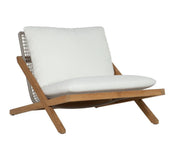 Bari Lounge Chair - Natural - Stinson White