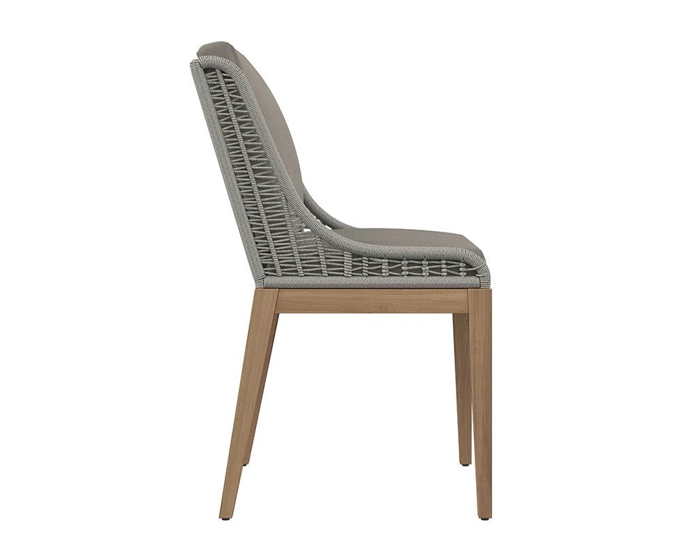 Sorrento Dining Chair - Natural - Palazzo Taupe - Central Designs
