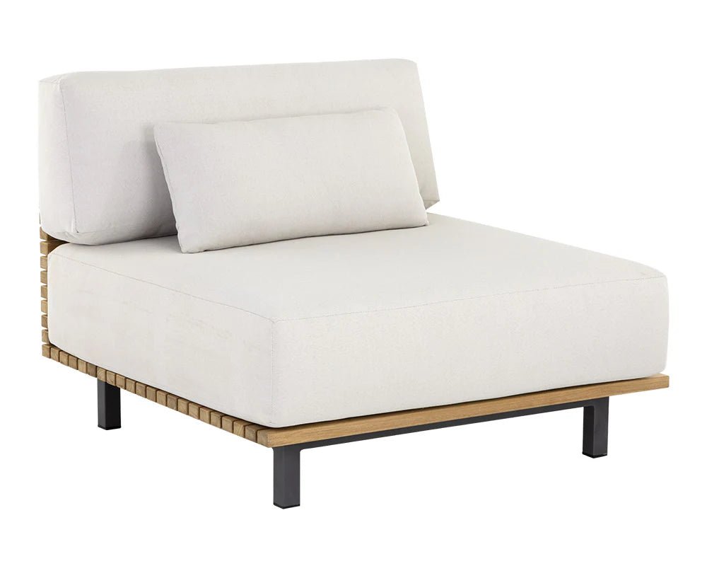 Geneve Modular - Armless Chair - Palazzo Cream - Central Designs