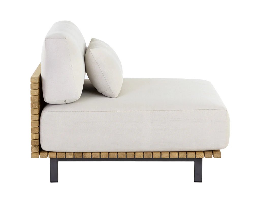 Geneve Modular - Armless Chair - Palazzo Cream - Central Designs
