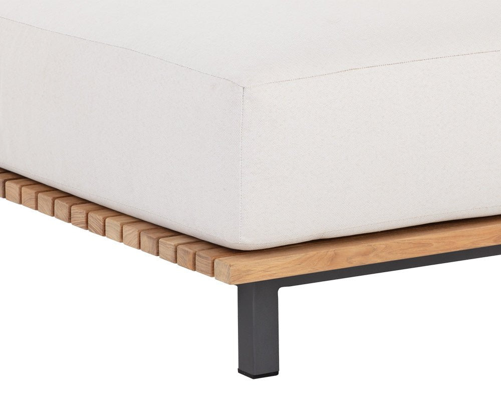Geneve Modular - Ottoman - Palazzo Cream - Central Designs