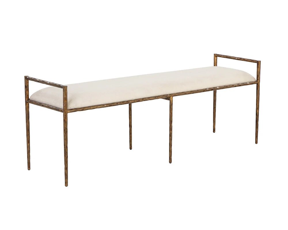 Esai Bench - Zenith Alabaster - Central Designs