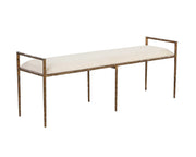 Esai Bench - Zenith Alabaster - Central Designs
