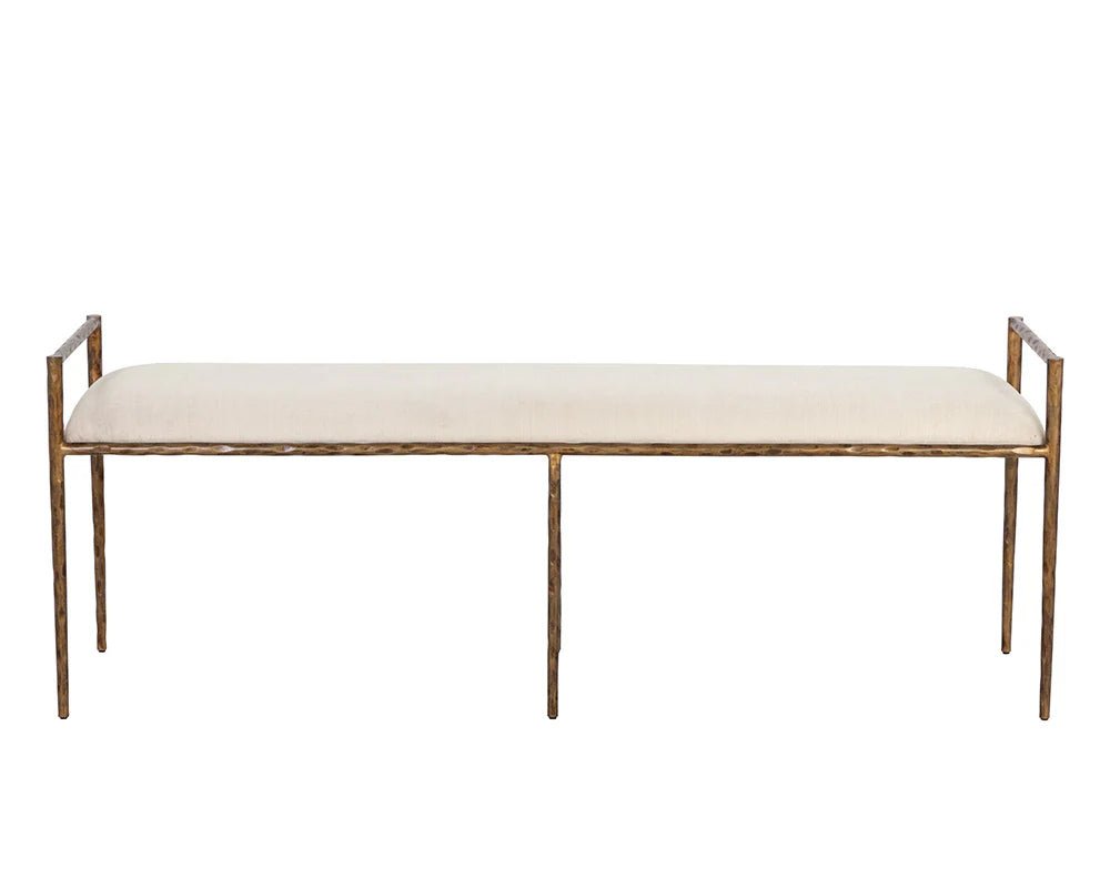 Esai Bench - Zenith Alabaster - Central Designs