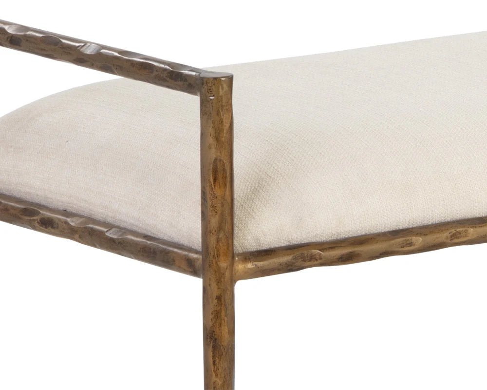 Esai Bench - Zenith Alabaster - Central Designs