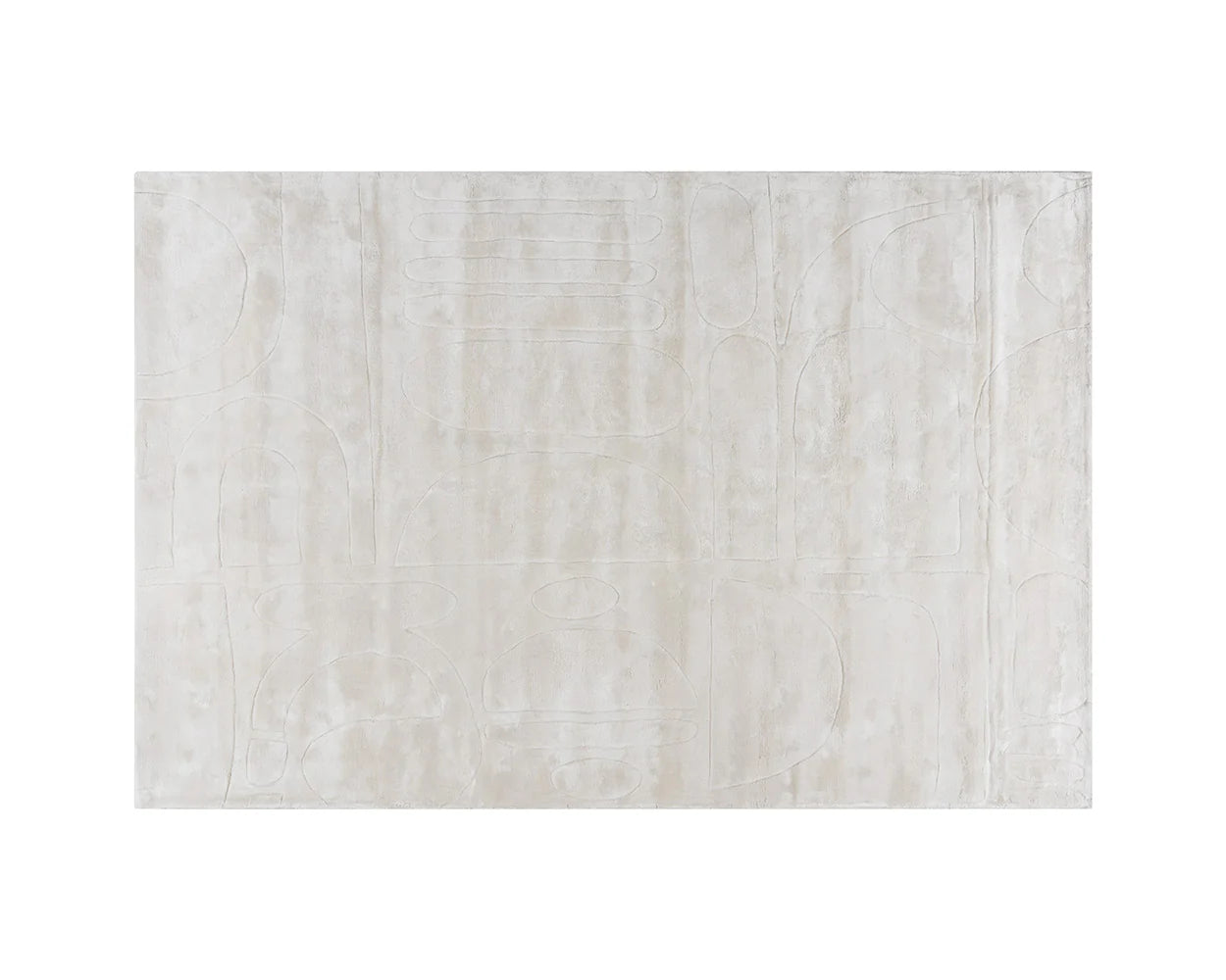 Caruso Hand-Loomed Rug - Cream / Ivory - 6' X 9'