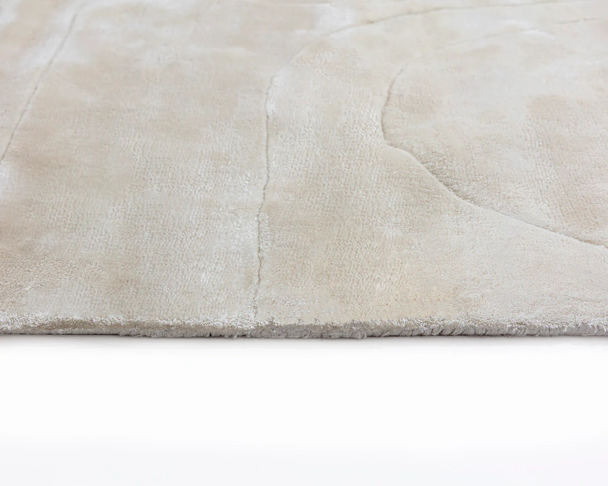 Caruso Hand-Loomed Rug - Cream / Ivory - 6' X 9'