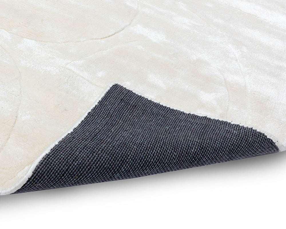 Caruso Hand - Loomed Rug - Cream / Ivory - 10' X 14' - Central Designs