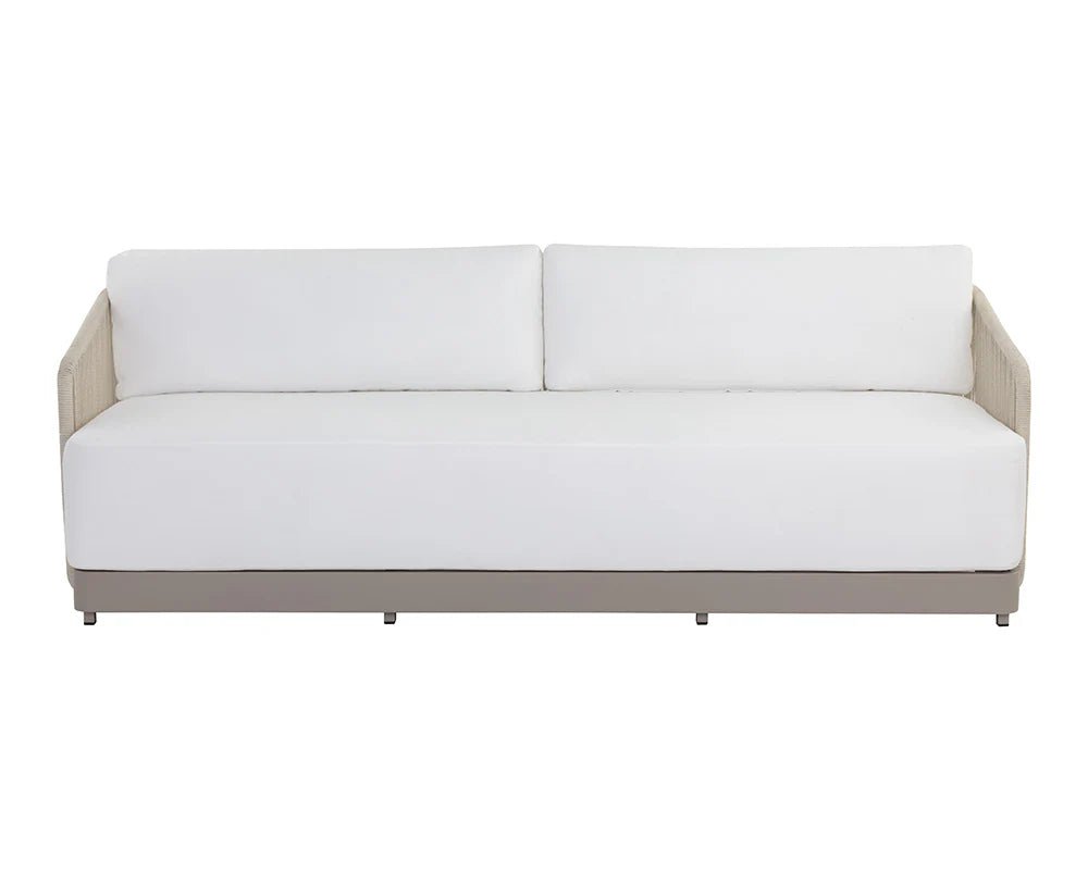 Allariz Sofa - Greige - Stinson White - Central Designs