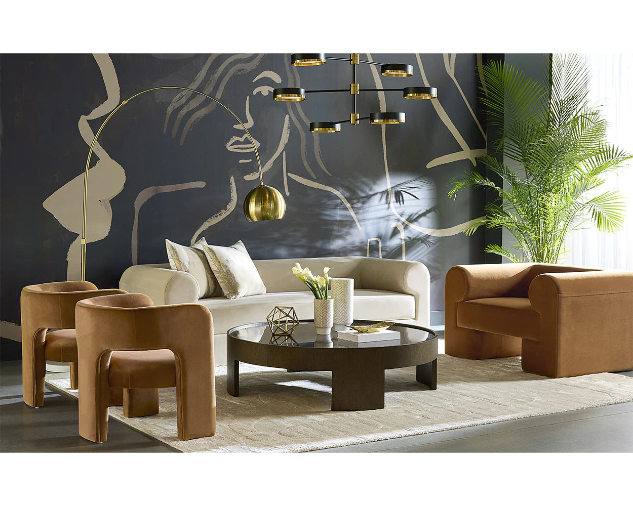 Ionic Sofa - Meg Taupe
