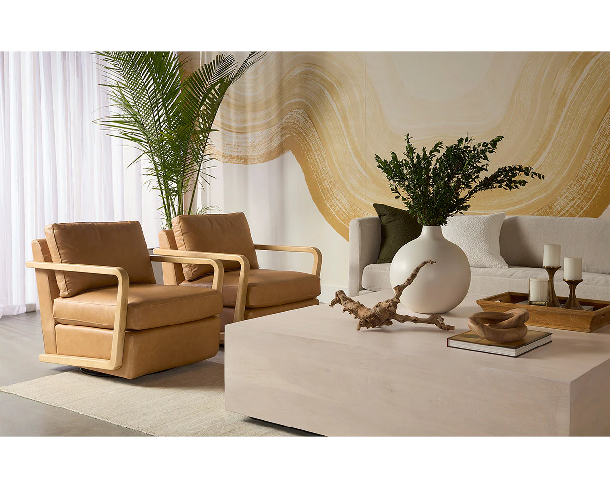 Leander Sofa - Danny Cream