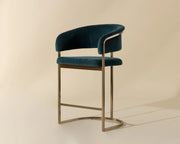 Marris Counter Stool - Gold - Danny Teal - Central Designs
