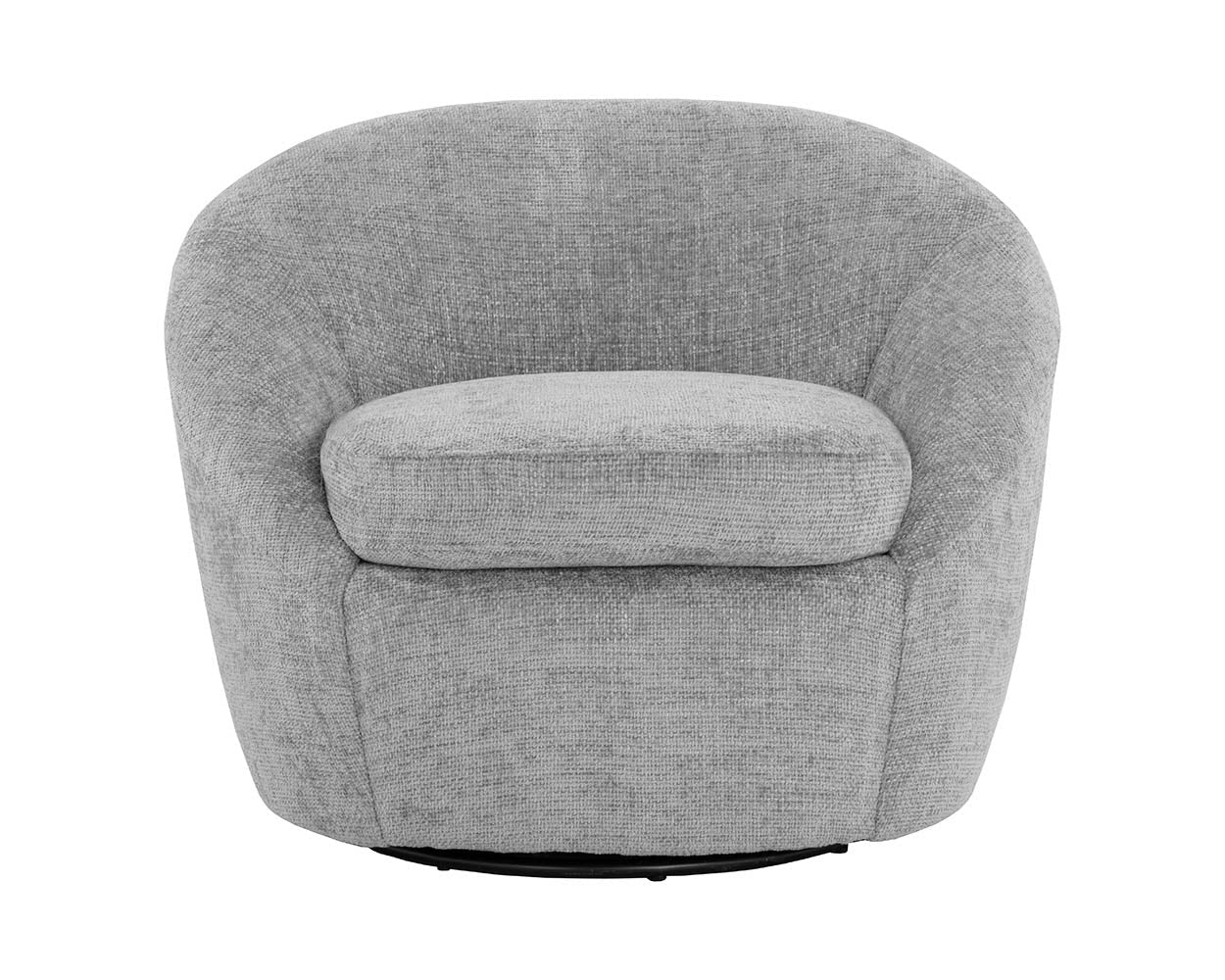 Bliss Swivel Lounge Chair  Husky Grey
