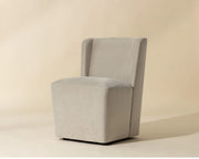Amita Wheeled Dining Chair - Piccolo Prosecco