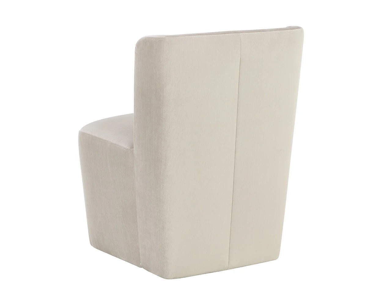 Amita Wheeled Dining Chair - Piccolo Prosecco - Central Designs
