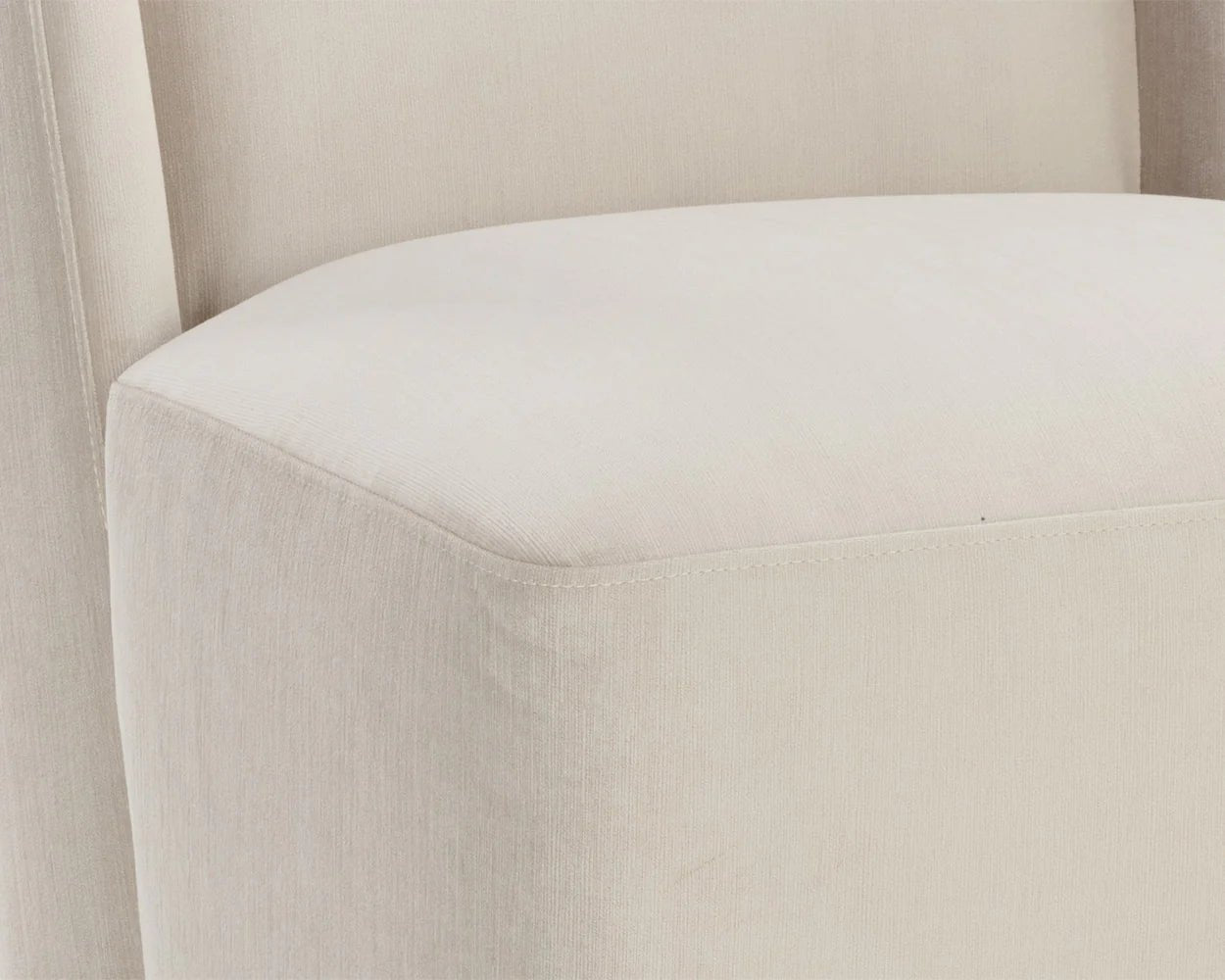 Amita Wheeled Dining Chair - Piccolo Prosecco - Central Designs