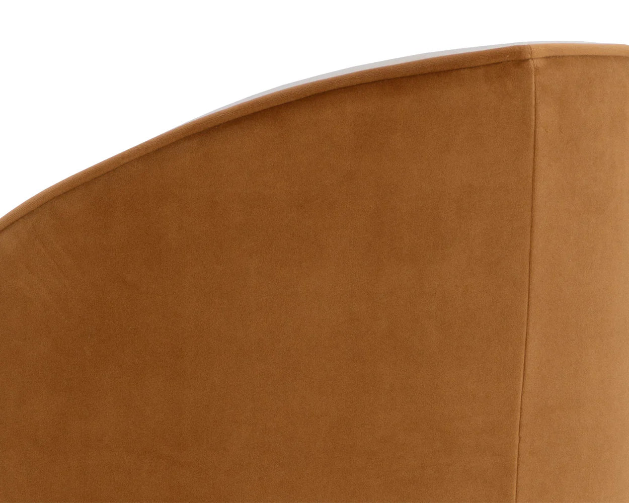 Cavoli Swivel Dining Chair - Meg Taupe / Meg Gold - Central Designs