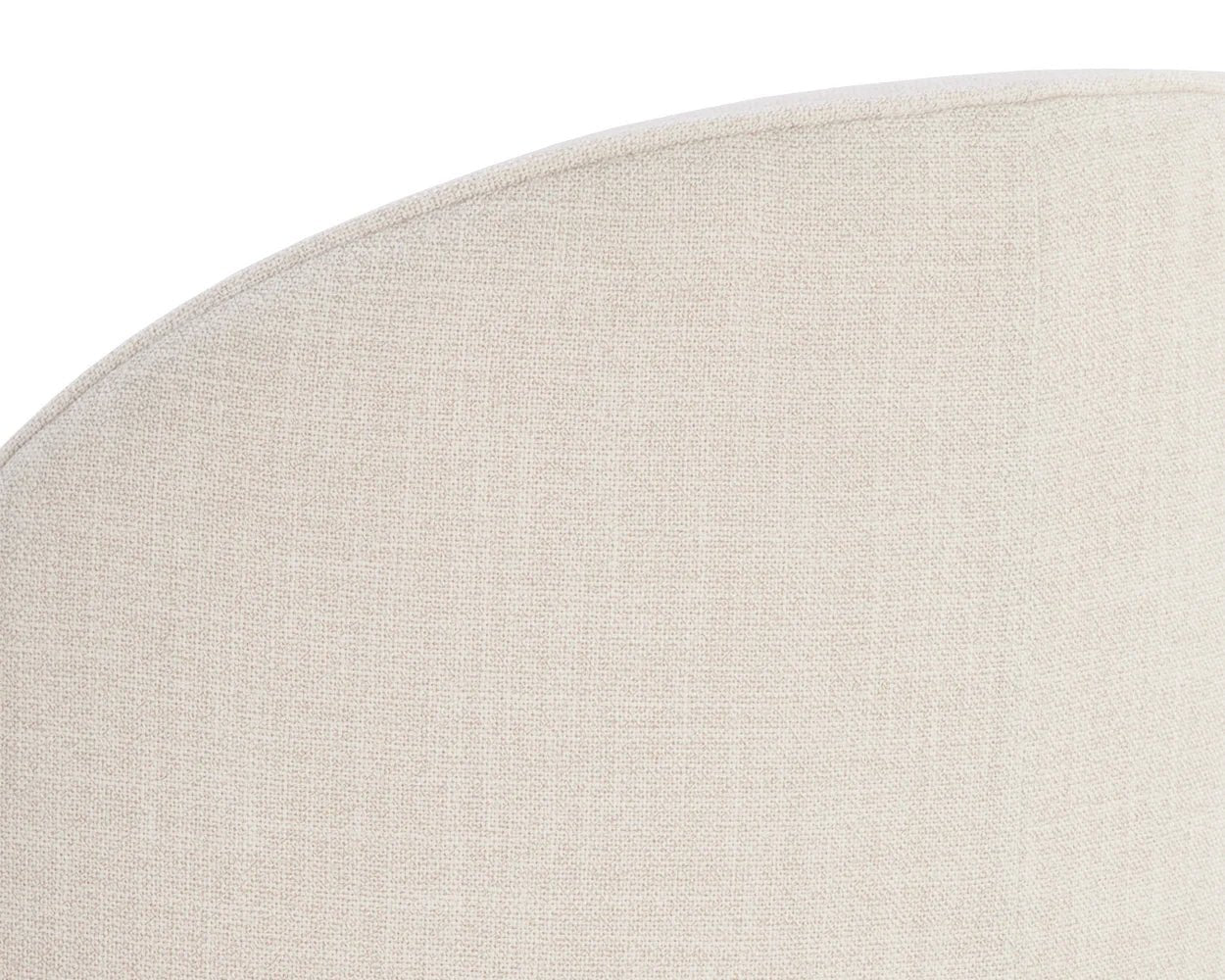 Cavoli Swivel Dining Chair - Effie Linen - Central Designs