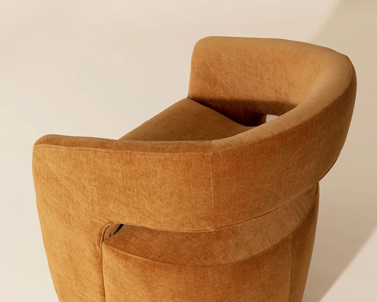 Lloret Wheeled Dining Armchair - Danny Amber - Central Designs