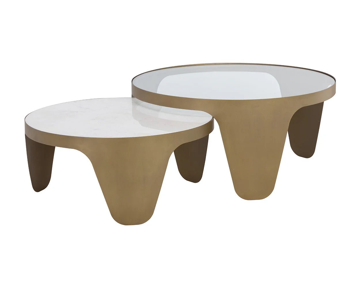 Mysaria Nesting Coffee Tables (Set Of 2) - Central Designs