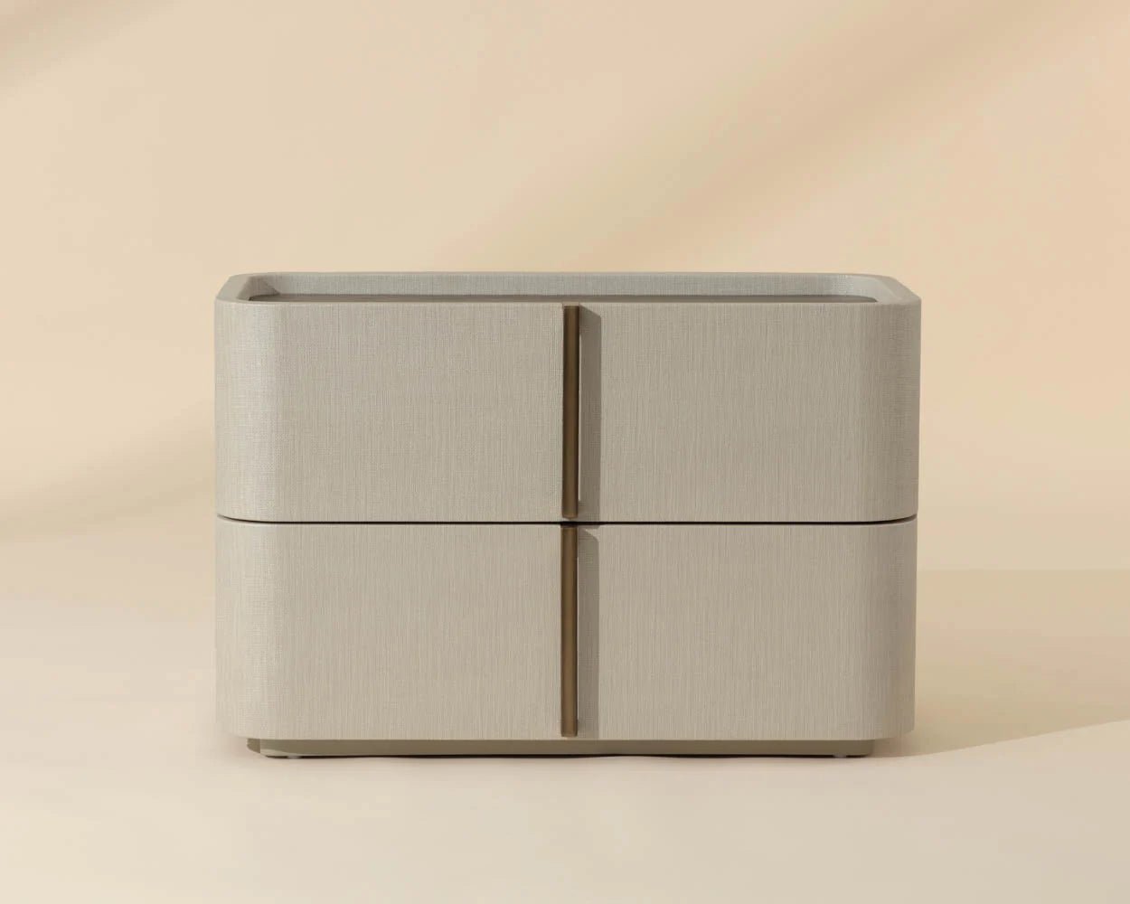 Jamille Nightstand - Large - Cream - Central Designs