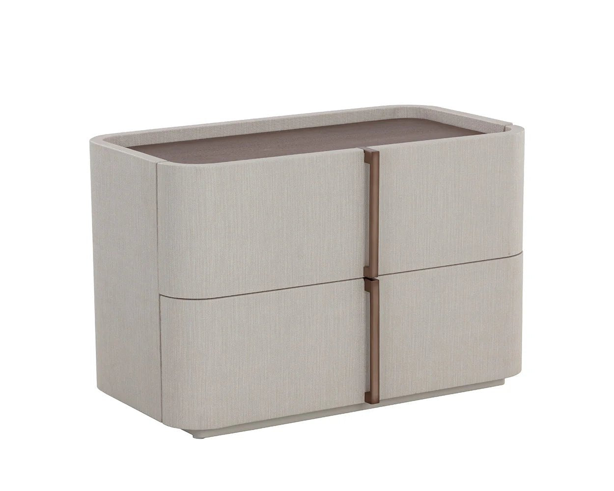 Jamille Nightstand - Large - Cream - Central Designs