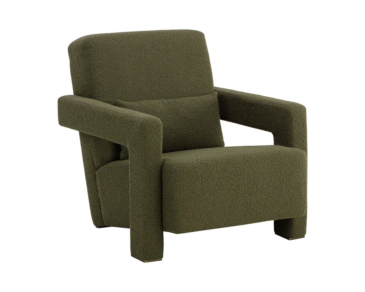 Forester Lounge Chair - Copenhagen Olive - Central Designs