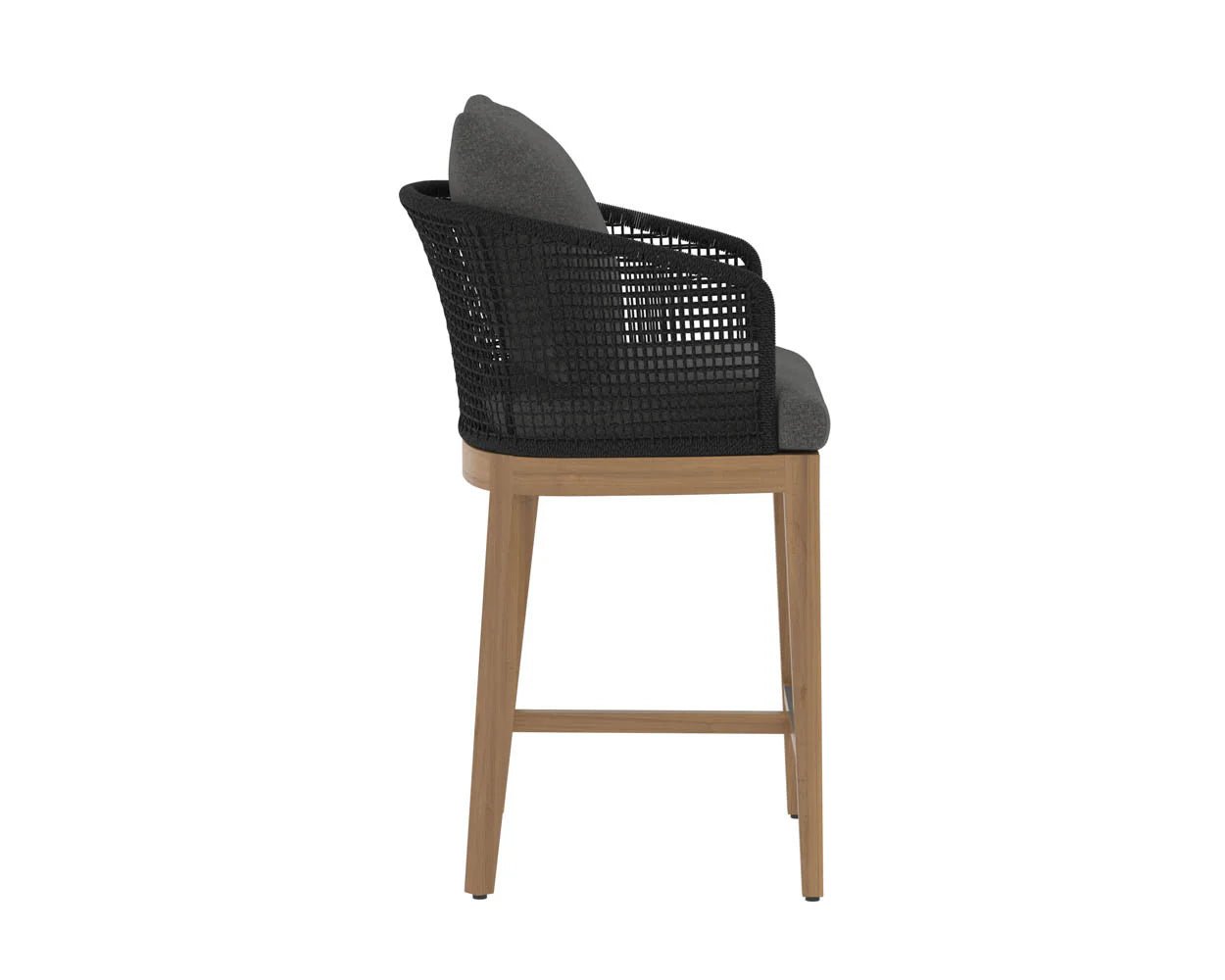Capri Counter Stool - Natural - Gracebay Grey - Central Designs