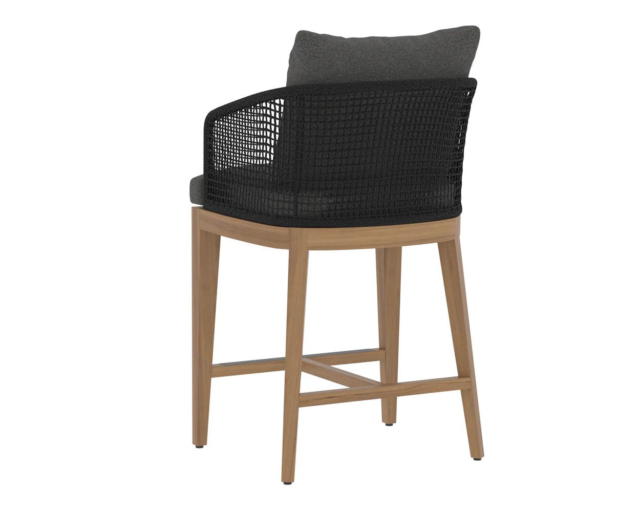 Capri Counter Stool - Natural - Gracebay Grey - Central Designs