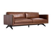 Rogers Sofa - Shalimar Tobacco Leather - Central Designs