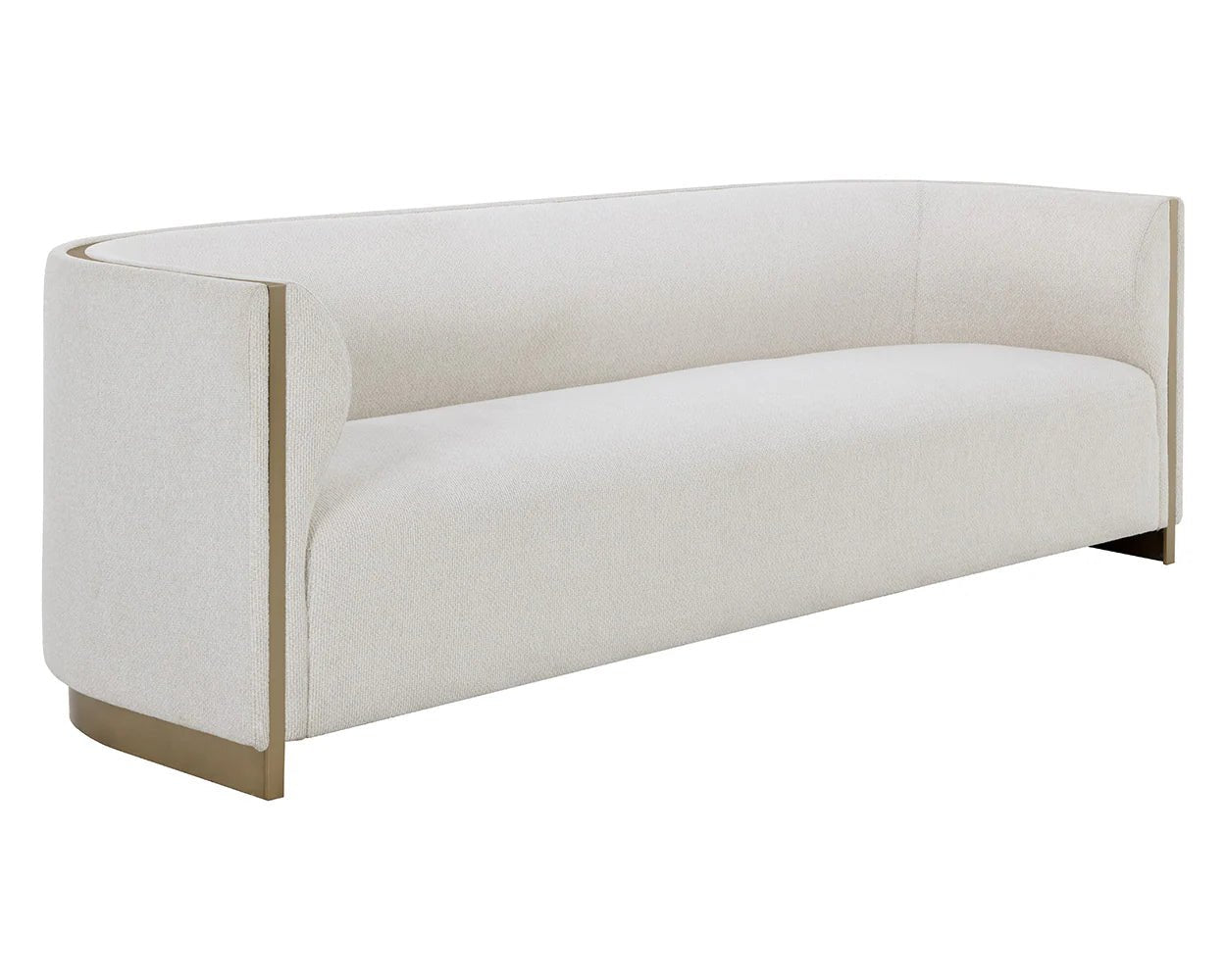 Larron Sofa - Rhea Light Barley - Central Designs