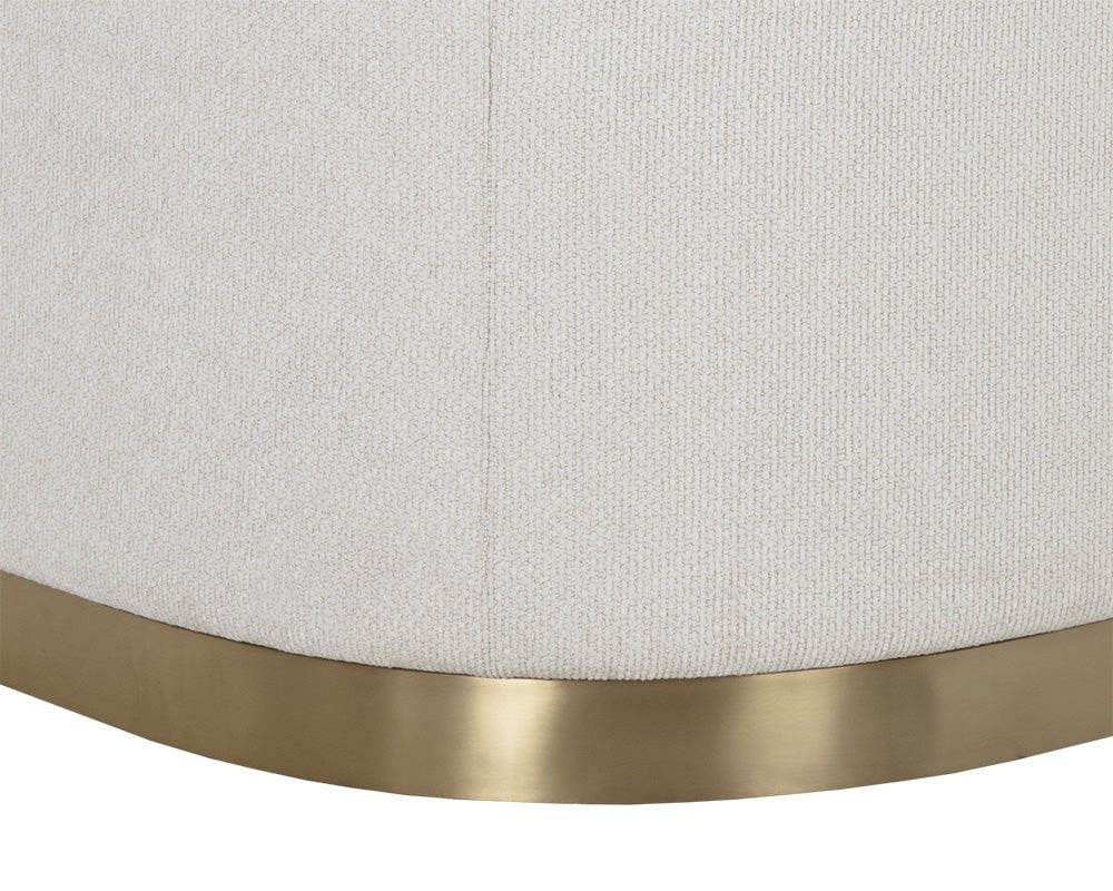 Larron Sofa - Rhea Light Barley - Central Designs