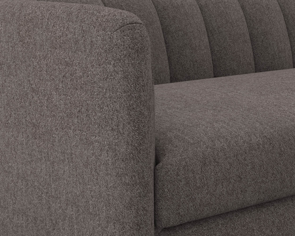 Birrit Sofa - Alaska Hedgehog Brown
