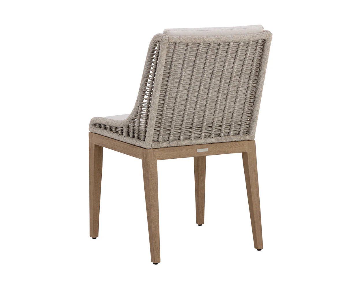 Sorrento Dining Chair - Drift Brown - Palazzo Cream - Central Designs