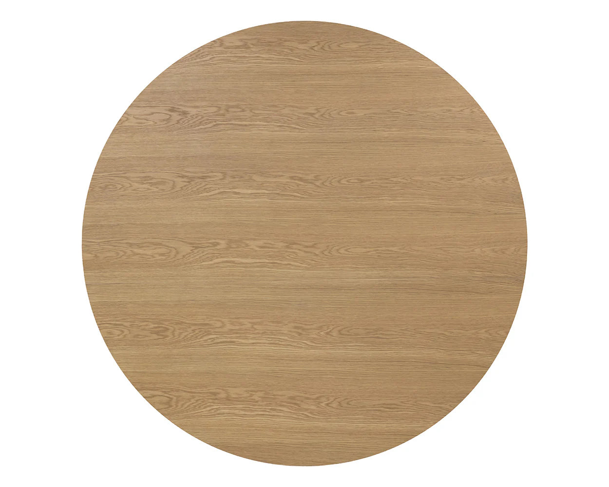 Kalla Dining Table - Round - Rustic Oak - 68" - Central Designs