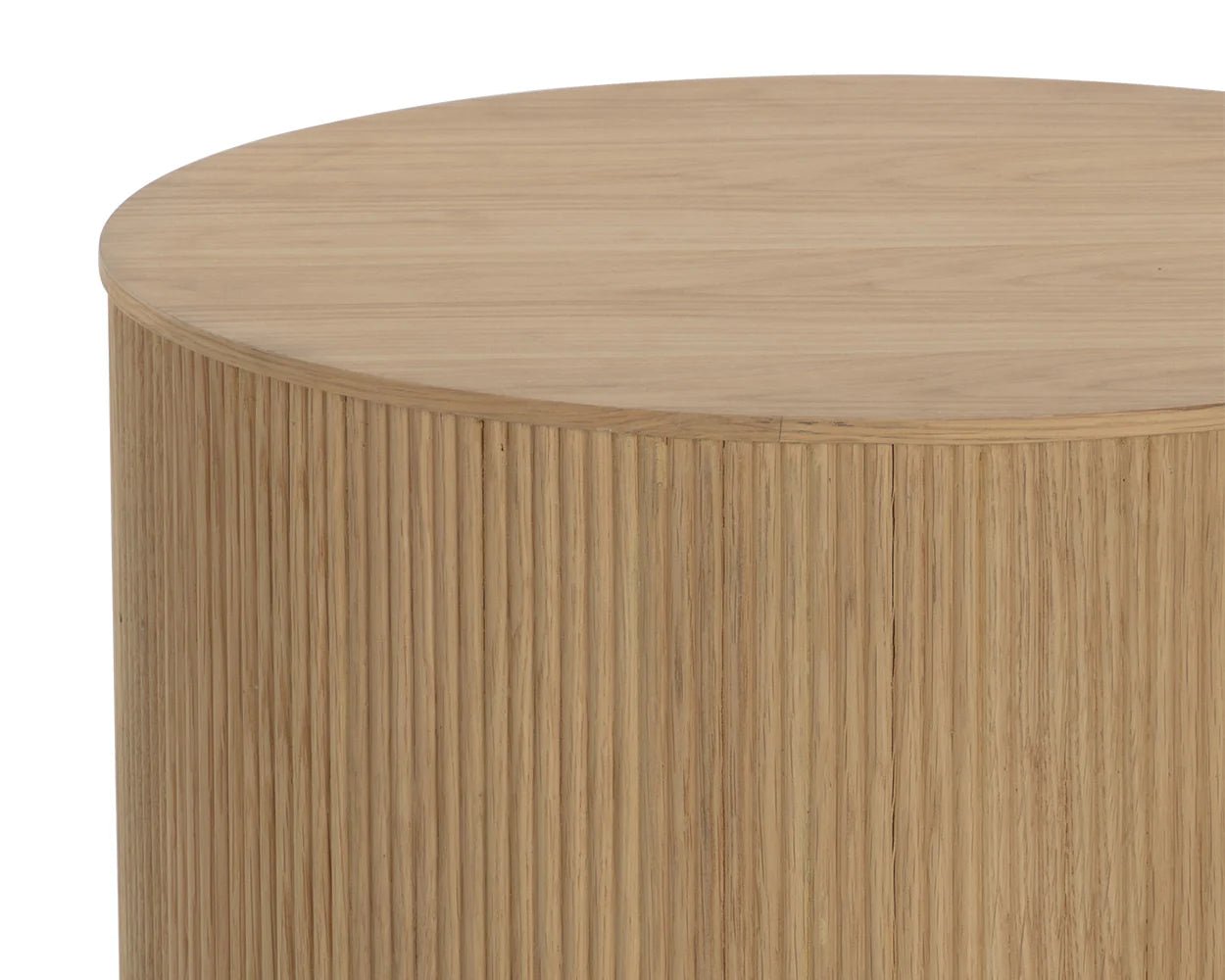 Kalla Side Table - Rustic Oak - Central Designs