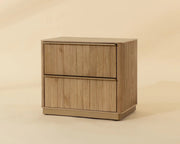Kalla Nightstand - Small - Rustic Oak - Central Designs