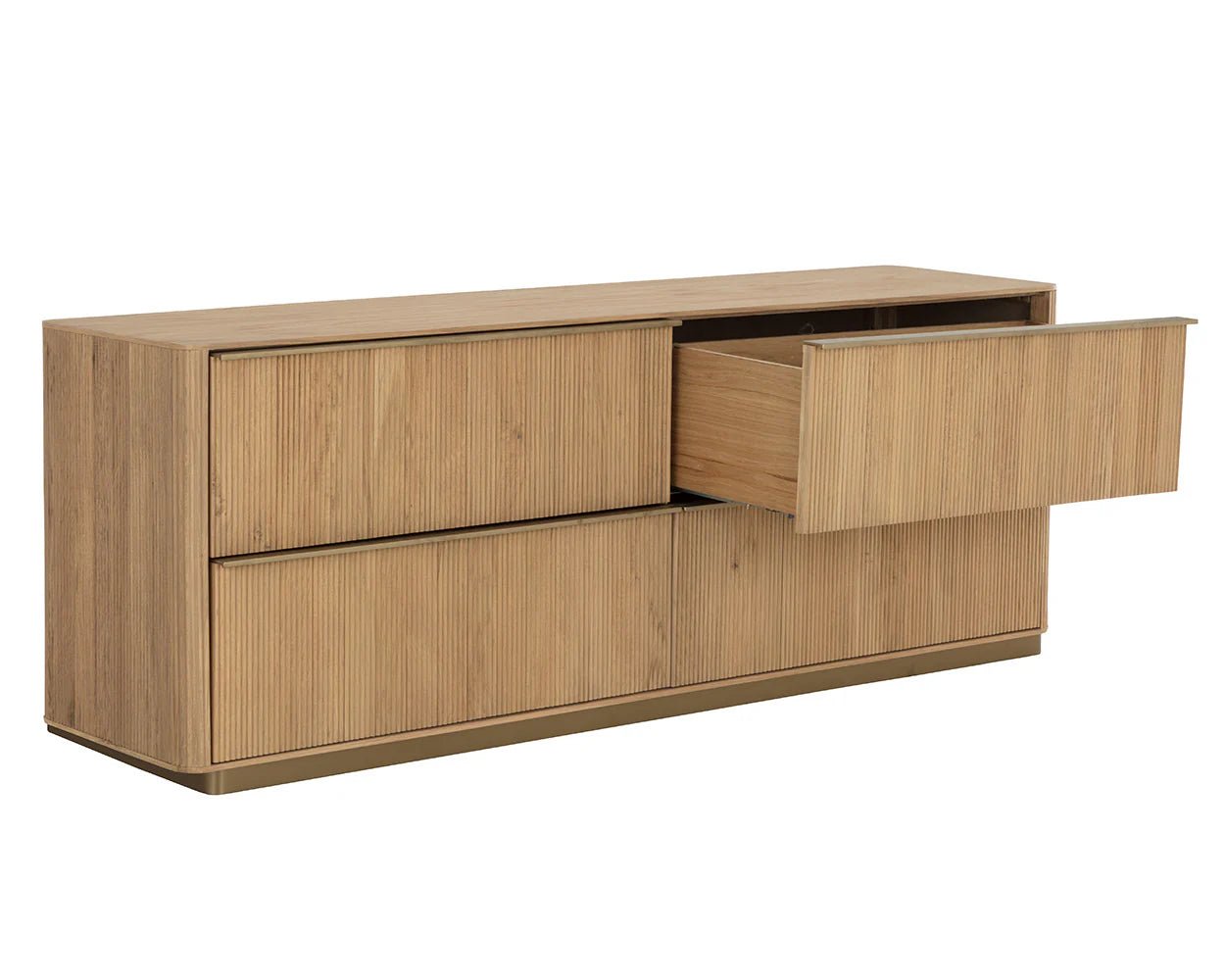 Kalla Dresser - Rustic Oak - Central Designs