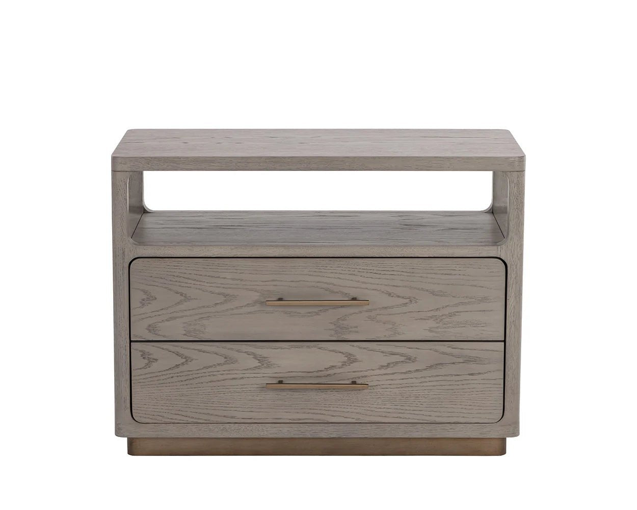 Danette Nightstand - Grey - Central Designs