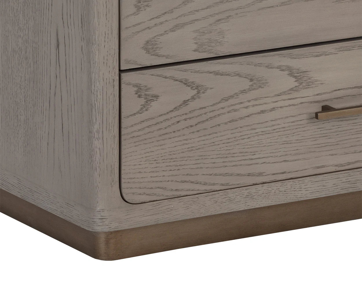 Danette Nightstand - Grey - Central Designs