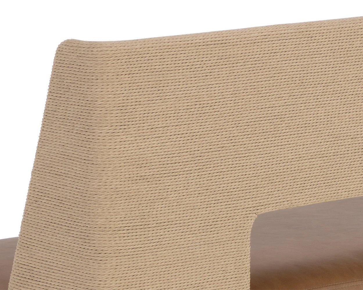 Brocco Banquette - Milliken Cognac - Central Designs