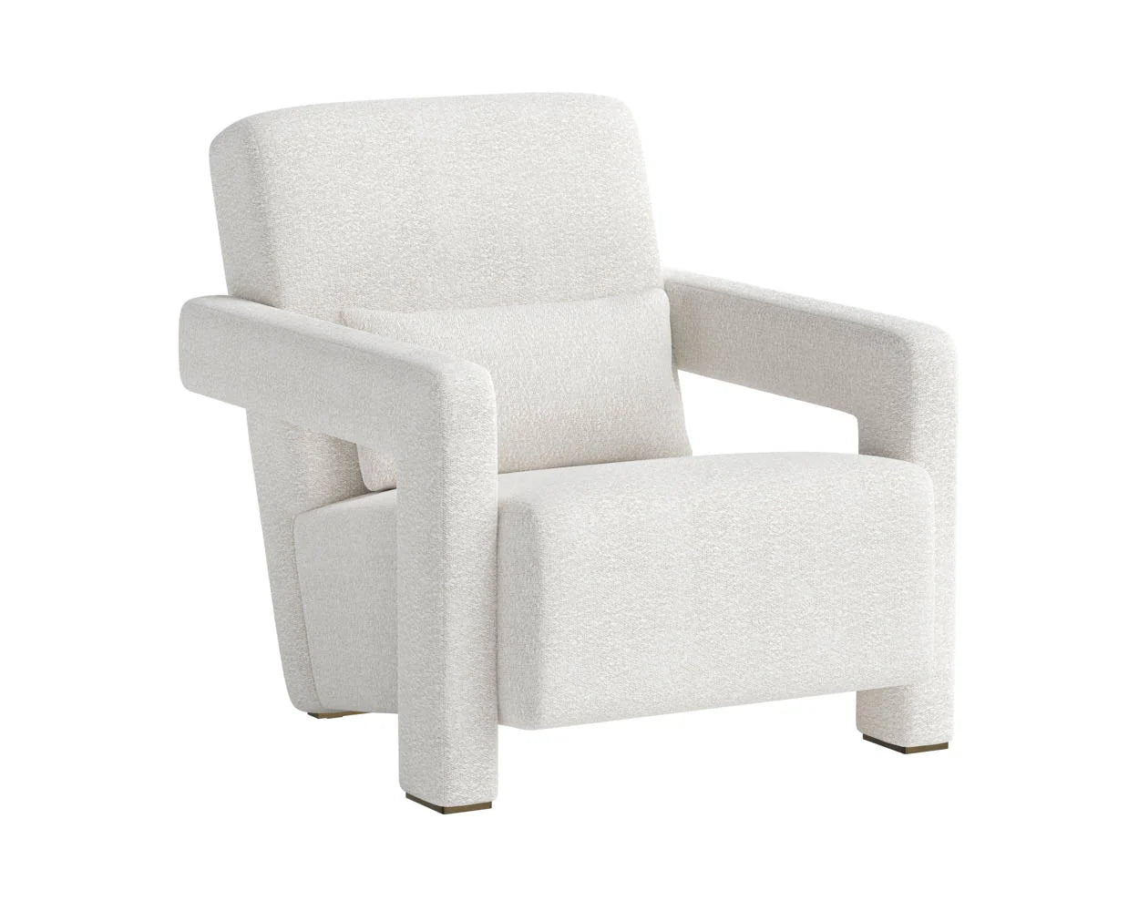 Forester Lounge Chair - Copenhagen White - Central Designs