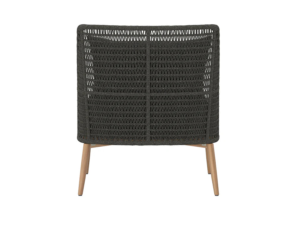 Andria Lounge Chair - Arashi Black - Central Designs