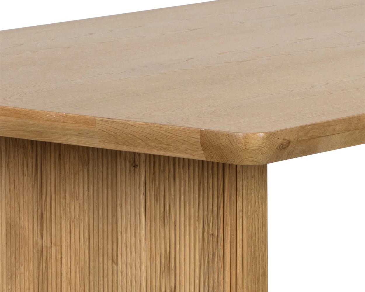 Kalla Dining Table - Rectangular - Rustic Oak - 96" - Central Designs