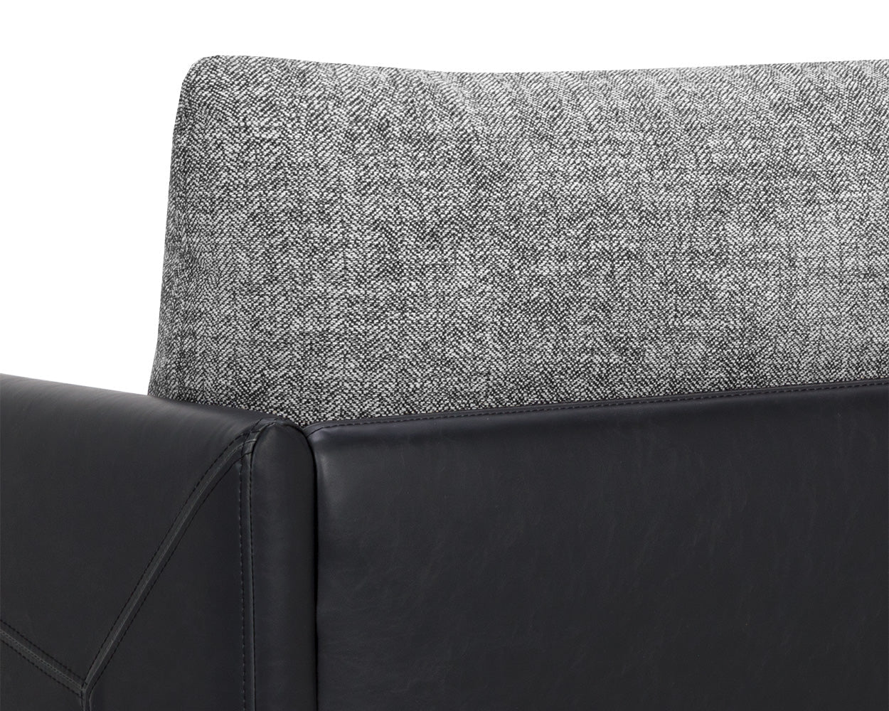 Ashi Armchair - Nash Zebra / Coal Black - Central Designs