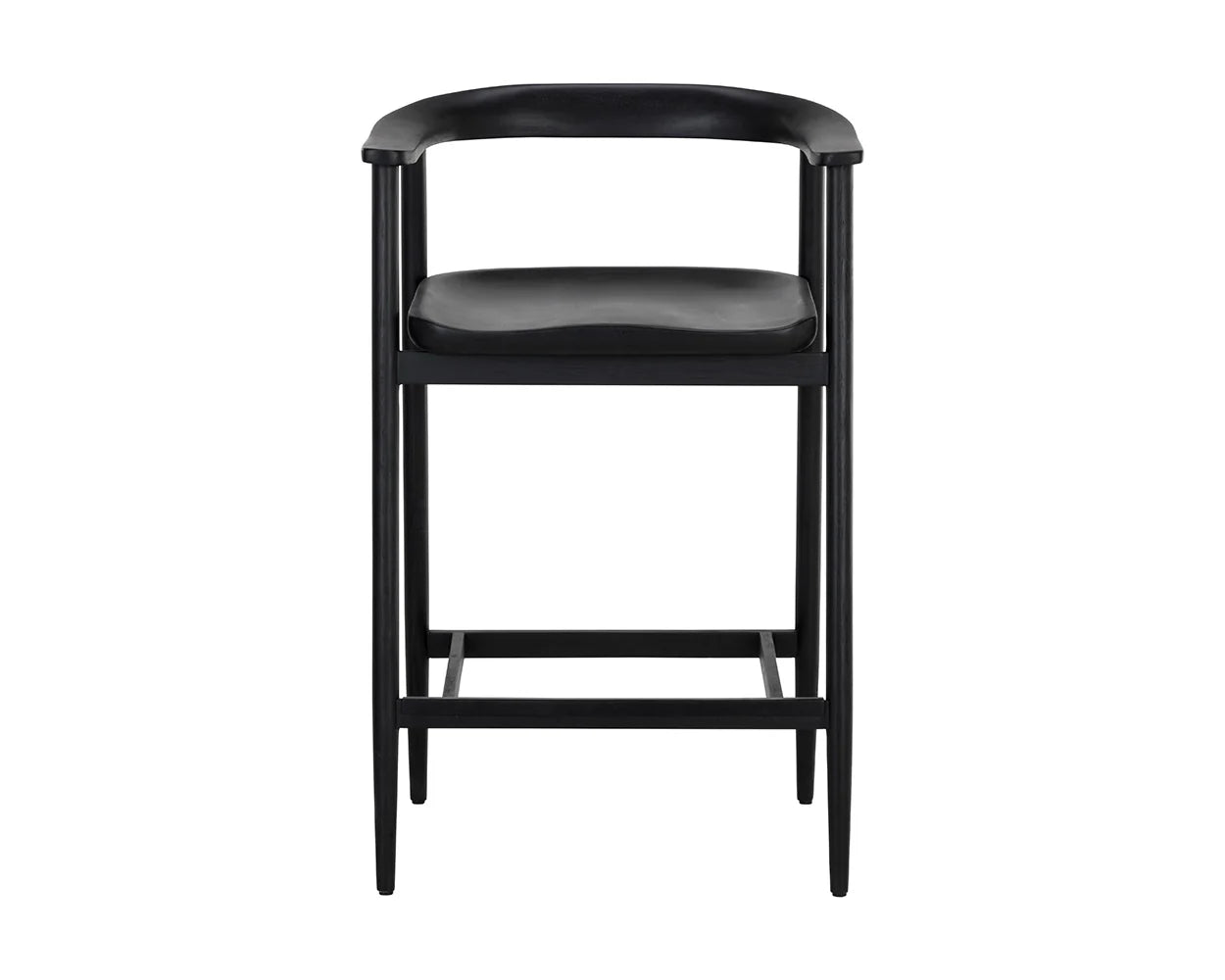 Jeremy Counter Stool - Black - Central Designs