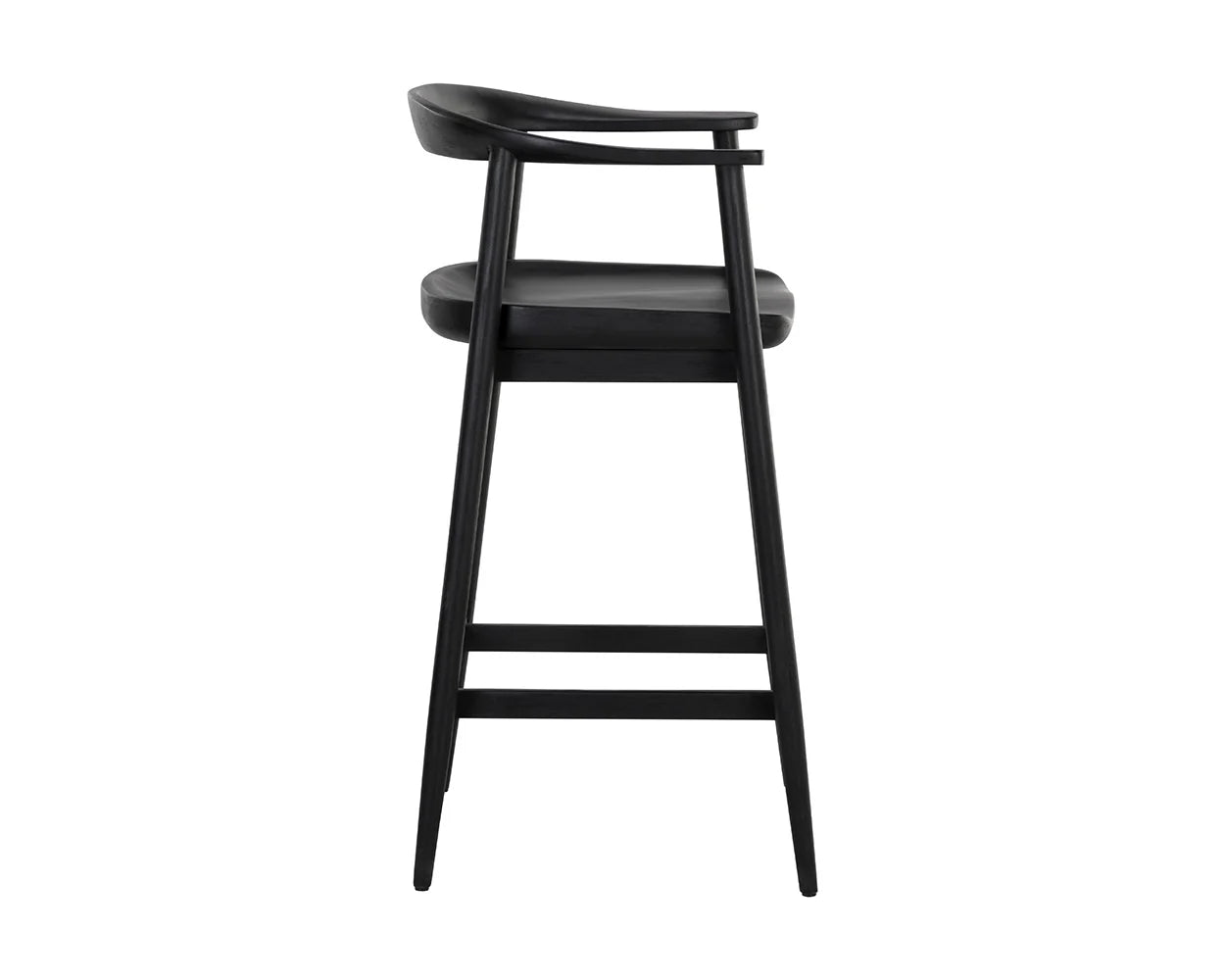Jeremy Counter Stool - Black - Central Designs