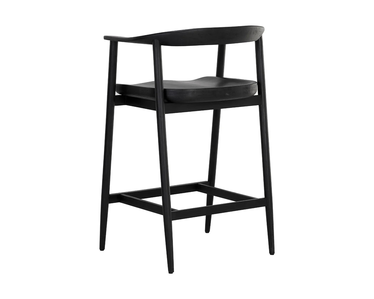 Jeremy Counter Stool - Black - Central Designs